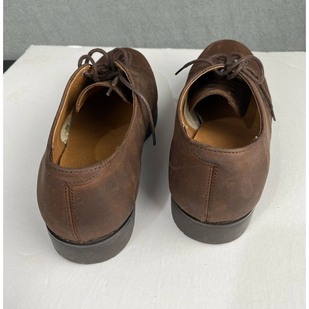 Bass Genuine Bucs Men's Size 11 W Brown Suede and Leather‎ Lace-Up Shoes